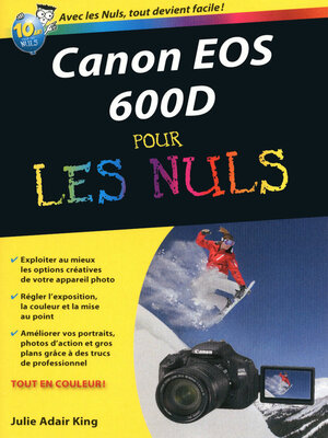 cover image of Canon EOS 600D Pour les Nuls